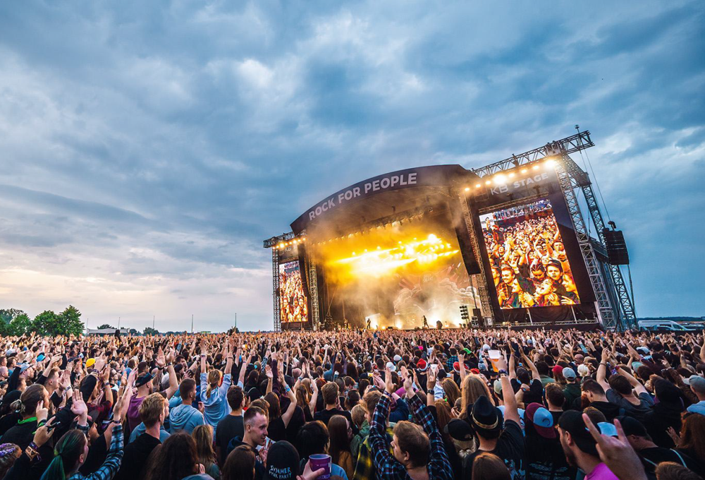 Užijte si na Rock for People naši festivalovou zónu i výhody s kartou Mastercard