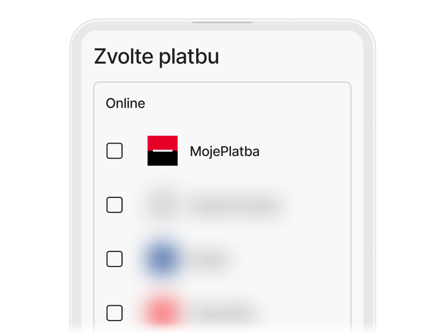 Platební tlačítko MojePlatba